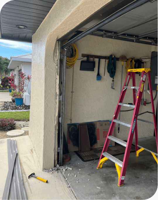 Garage Door Molding Trim services in Fort Myers